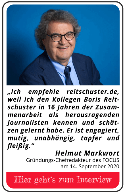 Helmut Markwort über reitschuster.de